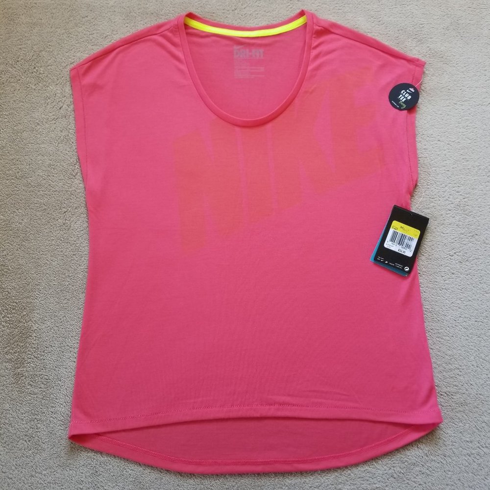New Nike Dry-FIT melon colored top